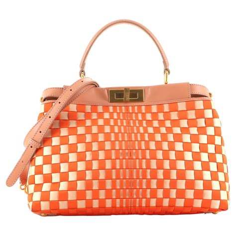 fendi woven peekaboo